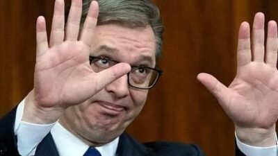 Sırbistan’da başbakanlık için yarışan eski Cumhurbaşkanı Aleksandar Vucic, seçim yenilgisini