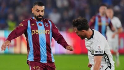 MAÇ SONUCU Trabzonspor 2-0 Beşiktaş SARI KART ÇIKTI Beşiktaş’ta İlhan,